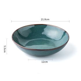Home Creative Ceramic Bowl Retro