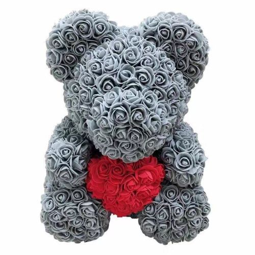 Rose Bear Eternal Rose Bear Creative Ornaments