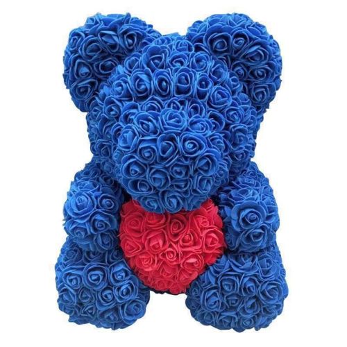 Rose Bear Eternal Rose Bear Creative Ornaments