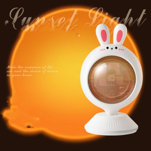 Rainbow Background Projection Small Night Light