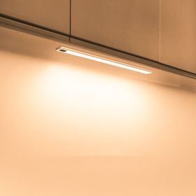 Human Body Induction Porch Magnetic Lamp (Option: Warm white light-40cm-USB)