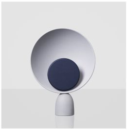 Nordic Denmark Modern Art Creative Study Room Simple Table Lamp (Option: Dark blue-UK)