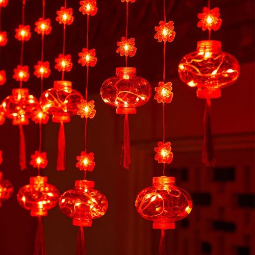 New Year Red Lantern Spring Festival Atmosphere Decorative Lamp