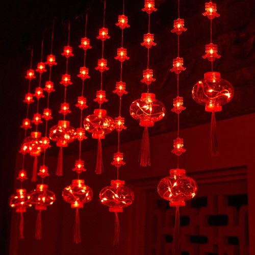 New Year Red Lantern Spring Festival Atmosphere Decorative Lamp