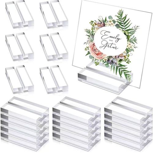 Acrylic Conference Seat Slot Base
